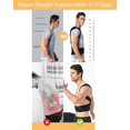 thumbnail image 2 of Back Brace Posture Corrector For Women And Men Back Lumbar Support Shoulder Posture Support, 2 of 5