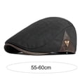 thumbnail image 6 of Men's Flat Ivy Gatsby Newsboy Hat Winter Spring Autumn Driving Cabbie Hunting Cap, 6 of 8