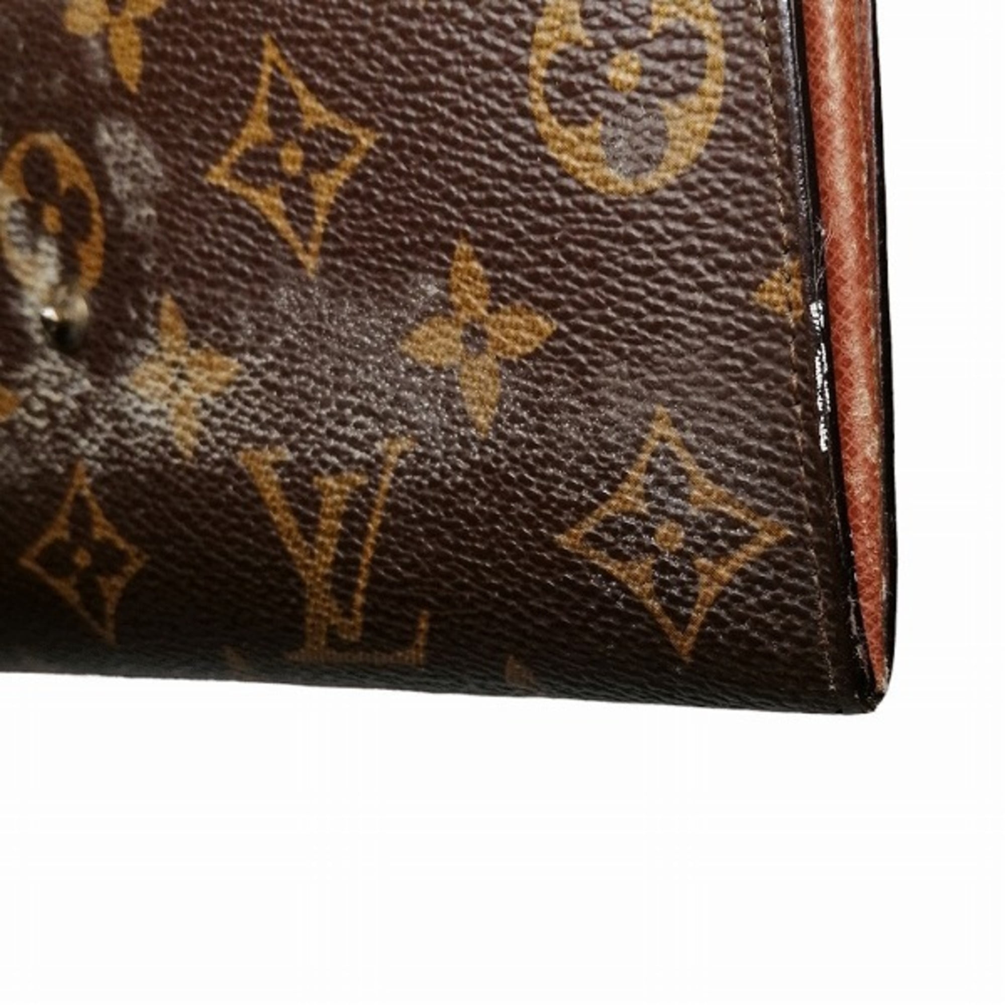 Louis Vuitton, Bags, Louis Vuitton Monogram Pochette Portumone Credit  Long Wallet M6725