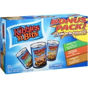 Kibbles 'n Bits Beef, Chicken, Turkey, & Pasta Dinner Canned Dog Food Variety Pack, 13.2 Oz., 15 Count