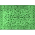 thumbnail image 1 of Ahgly Company Indoor Rectangle Persian Emerald Green Traditional Area Rugs, 4' x 6', 1 of 4