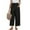 AA-Black, variant on QATAINLAV Cotton Linen Pants for Women Casual High Waist Drawstring Summer Beach Pant Loose Fit Wide Leg Trousers with Pockets Khaki L Ropa de Verano Para Mujer