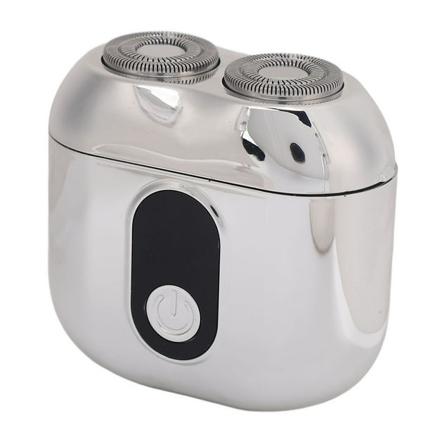 Mini Cortador De Barba Portátil, Mini Cortador De Barba Eléctrico Lavable TXD02 LED Pequeño USB Para El Hogar Para Hombres