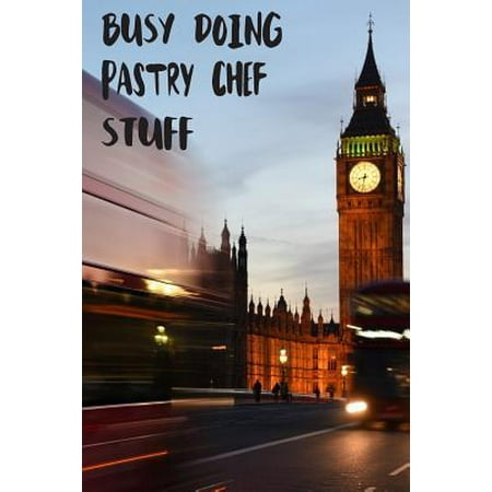 Busy Doing Pastry Chef Stuff: Big Ben In Downtown City London With Blurred Red Bus Transportation System Commuting in England Long-Exposure Road Bla (Best Chefs In London)