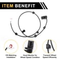 thumbnail image 4 of Unique Bargains ABS Wheel Speed Sensor ABS Sensor Anti-lock Braking System Sensor No.895450K020 for Toyota Hilux 2005-2008 2010-2012 1 Pc Rear Right, 4 of 7