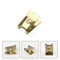 thumbnail image 3 of 20Pcs Car Screw Base U-Type Mount Fastener Clips Car Engine Fender Bumper Guard Protection Plate Clamp, 3 of 5