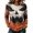 16# Saffron, variant on Halloween Long Sleeve Shirts for Women 2026 Plus Size Funny Cute Vintage Teacher Shirts Casual Holiday Tops Clothes Black L