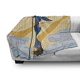 thumbnail image 3 of Feminist Soft Flannel Fleece Throw Blanket, Concept of Retro Powerful Woman Showing Fist We Can Do It Graphic Image Print, Cozy Plush for Indoor and Outdoor Use, 60" x 80", Multicolor, by Ambesonne, 3 of 6