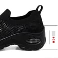 thumbnail image 2 of Zapatos casuales de mujer Malla de moda transpirable Ligero para el verano (36 negro) Wdftyju Tenis De Mujer Tenis De Hombre, 2 of 7