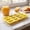 Yellow, variant on Pineapple Tray, 12 Cavity Food Grade Silicone Mold, Nonstick Baking Form for Ice, Candy, Chocolate, Jelly and Party Drinks