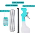 thumbnail image 4 of Multifunction Window Cleaner Tool, 4-in-1 Glass Cleaning Tool with Squeegee, Microfibre Cleaning Head, Built-In Sprayer and Cleaning Brush for Glass and Ceramic Surfaces as Well as Automotive Cleaning, 4 of 8