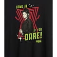 thumbnail image 3 of Beetlejuice BeetleJuice - Lydia Deetz Come In If You Dare - Women's Oversized Graphic T-Shirt, 3 of 5