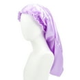 thumbnail image 2 of Silk Bonnet for Women Satin, Soft Elastic Band Silky Sleeping Cap Big Bonnets for Braids, 2 of 3