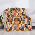 thumbnail image 3 of Cauagu Cat Paws Pattern Fleece Throw Blanket, Horizontal Fleece Bedding Home Decor for Couch & Bed All Season Use-40"x30", 3 of 6
