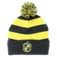 thumbnail image 3 of Harry Potter Ensemble Foulard Tricotée et Tuque à Pompon des Maisons de Poudlard (Hufflepuff), 3 of 5