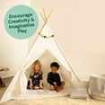 thumbnail image 4 of Kids Teepee Tent for Kids - with Light String | Teepee Tent for Kids | Kids Play Tent | Kids Teepee Play Tent | Toddler Teepee Tent for Girls & Boys, 4 of 8