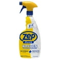 thumbnail image 2 of Zep Plus Foaming Kitchen Cleaner 32 oz and Blue Microfiber Rag No-Streak Cleaner for Kitchen Countertops Backsplashes and Appliances, 2 of 8