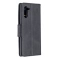 thumbnail image 3 of Galaxy Note 10 Wallet Case, Allytech Folio Flip Kickstand PU Leather Slim Fit Lightweight Magnetic Closure Cards Pouch Shockproof Detechable Wrist Strap Cases Covers for Samsung Galaxy Note 10,Black, 3 of 9