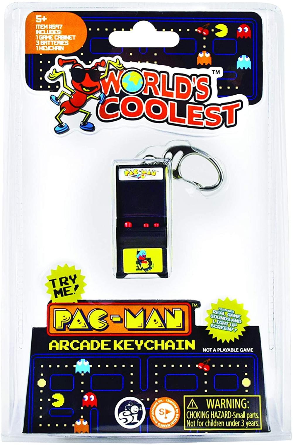 Electronic Games Retro Tiny Arcade Space Invaders Mini Handheld Game Keychain Games