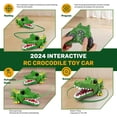 thumbnail image 3 of Coche de juguete con control remoto de cocodrilo KIDDITOY 2025 recargable, 3 of 8