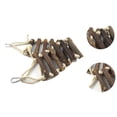 thumbnail image 4 of fashionhome Random Color Pet Birds Parrot Swing Toys Climbing Ladder Wooden Chewing Hanging Rope Toy Cage Decor, 4 of 5
