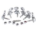 thumbnail image 1 of Miangastore 6 Pcs 3L3R Têtes de Machine Semi-Fermées pour Réglage de Guitare Acoustique (Argent), 1 of 4