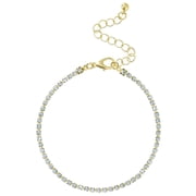 Celebrity Pink Women's Beaded Charm Bracelet with Bow Accent