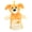 Yellow, variant on YAHHU Finger Puppet Toys Sleeve Dolls Animal Hand Puppet Baby Plush Educational Toys for Baby Yellow Dog, 10.2 in / 26 cm