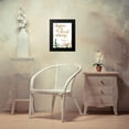 thumbnail image 4 of Studio W 15x18 Black Modern Framed Museum Art Print Titled - Grace Words Floral II, 4 of 5