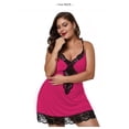 thumbnail image 1 of Ropa interior sexy tentadora Europa y América Pijamas sexys Camisón de talla grande Falda de tirantes sexy para mujer, 1 of 6