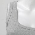 thumbnail image 5 of Tiqkatyck Womens Vest Women's Square Neck Sleeveless Ribbed Slim Fitted Casual Basic Crop Top, Ribbed Tank Tops for Women, Workout Tops for Women Grey, 5 of 9