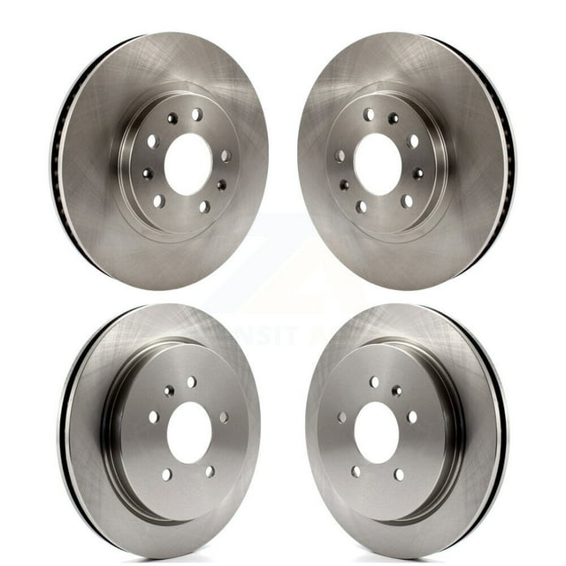 CMX Front Rear Disc Brake Rotors Kit for Car Cadillac CTS with Standard Suspension K8-101000
