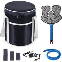 Iced Therapy Circulating Machine with Universal Pad- Pain Relief for Shoulder, Knee, Ankle, Back, Cryotherapy for Post Surgery