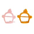 thumbnail image 1 of 2Pcs Baby Teething Toys Teething Teether Food Grade Silic Soft for Babies, 1 of 8
