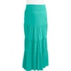 Maternity Knit Tiered Maxi Skirt