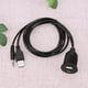 thumbnail image 4 of Extensión Cable Car Dashboard Moto USB 2.0 3.5mm M/F AUX Lead, 4 of 6