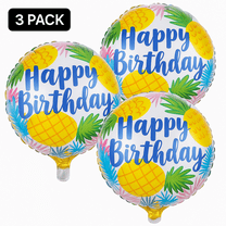 Happy Birthday Foil Balloon Balloons for Birthday Party 18in Round Balloons