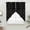 Black Light Green Light Brown, variant on Sparrow Swag Valances for Windows, Kitchen Window Curtains Over Sink, Spring Birds on The Branches Vintage Country Window Treatment Curtains for Living Room/Bedroom Curtains 2 Panel Sets 36"x45"