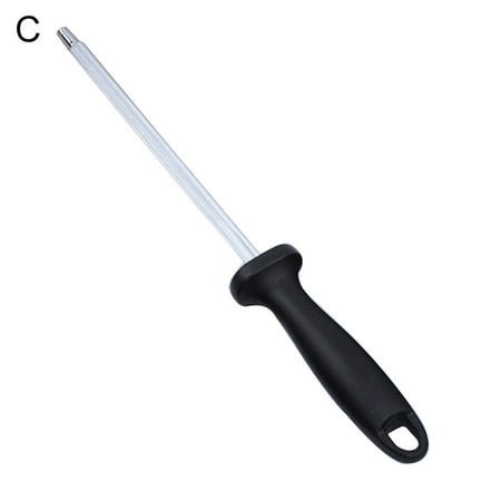 

VEAREAR Knife Sharpener Kitchen Chefs Knife Sharpener Steel Rod Handle Grinder Whetstone Sharpening Tool