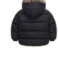 thumbnail image 4 of Generic Lightweight Jackets for Children's Casual Toddler Boys Girls Winter Coat Bear Ears Hooded Two Wear Thicken Windproof Zipper Warm Outwear 2024 for Fashion Simplicity Cozy (18-24 Months,Black), 4 of 7