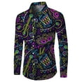 thumbnail image 5 of PMUYBHF T-Shirt Imprimé 3D Numérique pour Hommes, Manches Courtes, Col Rabattu 3262 TTTG, 5 of 5