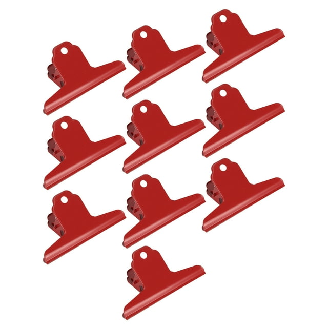 10 Clips Pequeños De Bulldog, Mini Clips De Papel Con Bisagra De Metal, Abrazaderas Para Carpetas De Dinero, Clips De Notas De Pared, Clips De Metal De Colores Para Recortar
