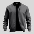 thumbnail image 5 of Men's Jacket Lightweight Casual Windbreaker Zip Up Coat With Pocket, 5 of 8