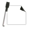 thumbnail image 2 of Flipside Products Dry Erase Stickables with Dry Erase Marker, White, 3" x 3", 12 Per Pack, 2 Packs, 2 of 2