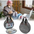 thumbnail image 4 of KAIYANG Bolsa de almacenamiento de herramientas de bordado a prueba de agua Bolsa de almacenamiento de agujas de tejer 1 pieza, 4 of 5