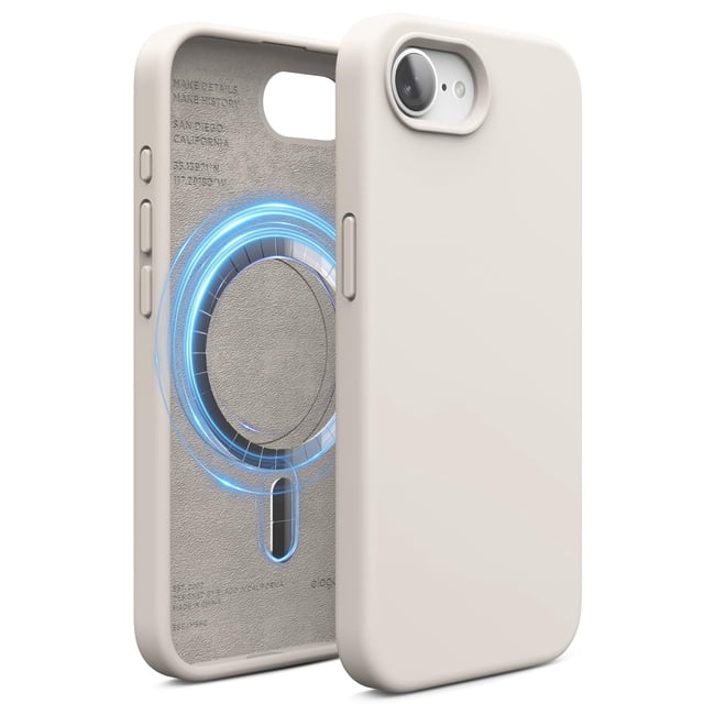 Funda magnética de silicona Elago compatible con iPhone 16e