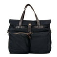thumbnail image 4 of fenteer men\'s waterproof canvas briefcase - casual and stylish large capacity file bag Black, 4 of 8