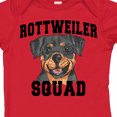 thumbnail image 4 of Inktastic Dog Rottweiler Squad Boys or Girls Baby Bodysuit, 4 of 5