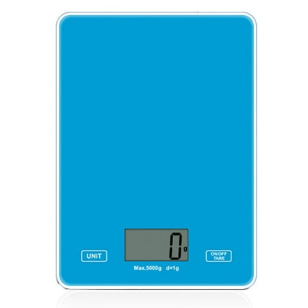 

Kitchen Scale Weight Gram Oz For Cooking Baking Tempered Glass Lightweight