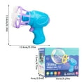 thumbnail image 2 of Noehoiugi Electric Bubble Gun Machine For Kids Outdoor No Spill Bubble Blaster Toy With Trigger,Large Refillable Tank For Backyard Party,Pool & Summer Fun Toys, 2 of 4